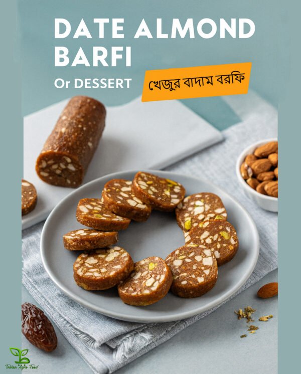 Khejur Badam Borfi/Dessert